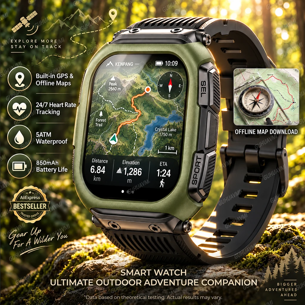 Outdoor Lighting On Sale - Jam Tangan Pintar Olahraga GPS Luar