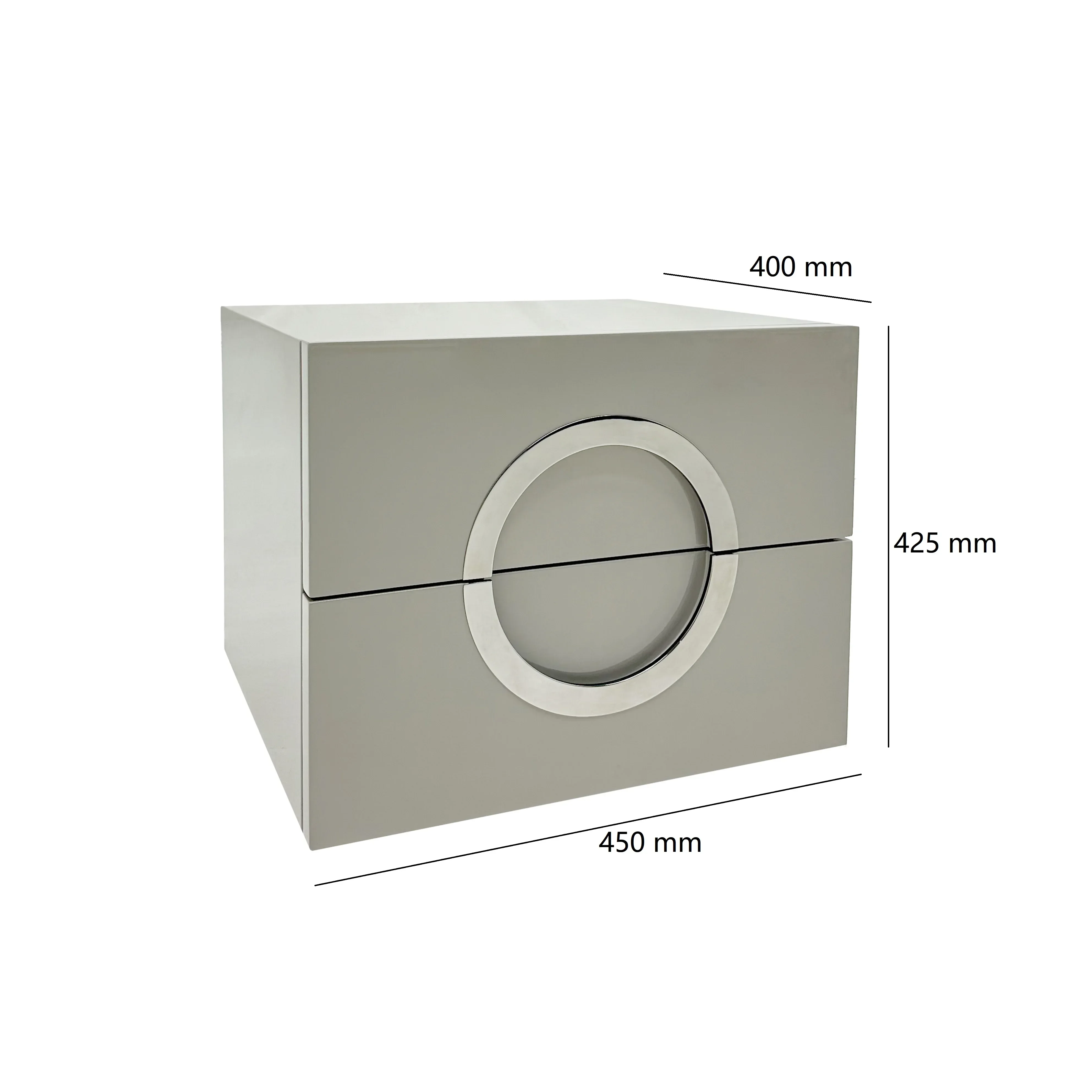 Hot SalesModern Simple Bedside Cabinet Bedroom Luxury Style Nightstand Light Paint With Drawer Night Table