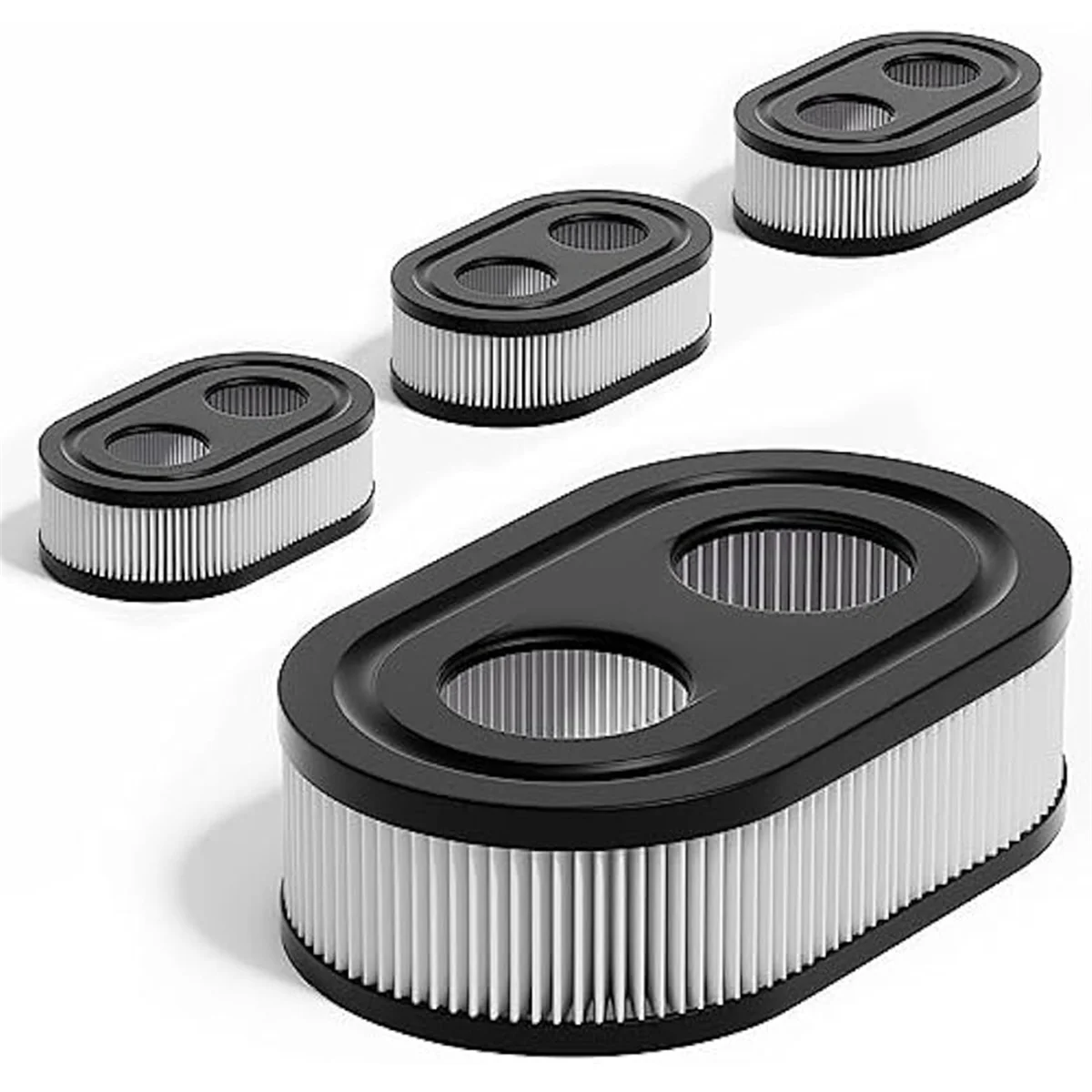 4Pcs 593260 Lawn Mower Air Filter for Briggs and Stratton 550Ex 675Exi 725Exi Series, 798452 Air Cleaner Filter