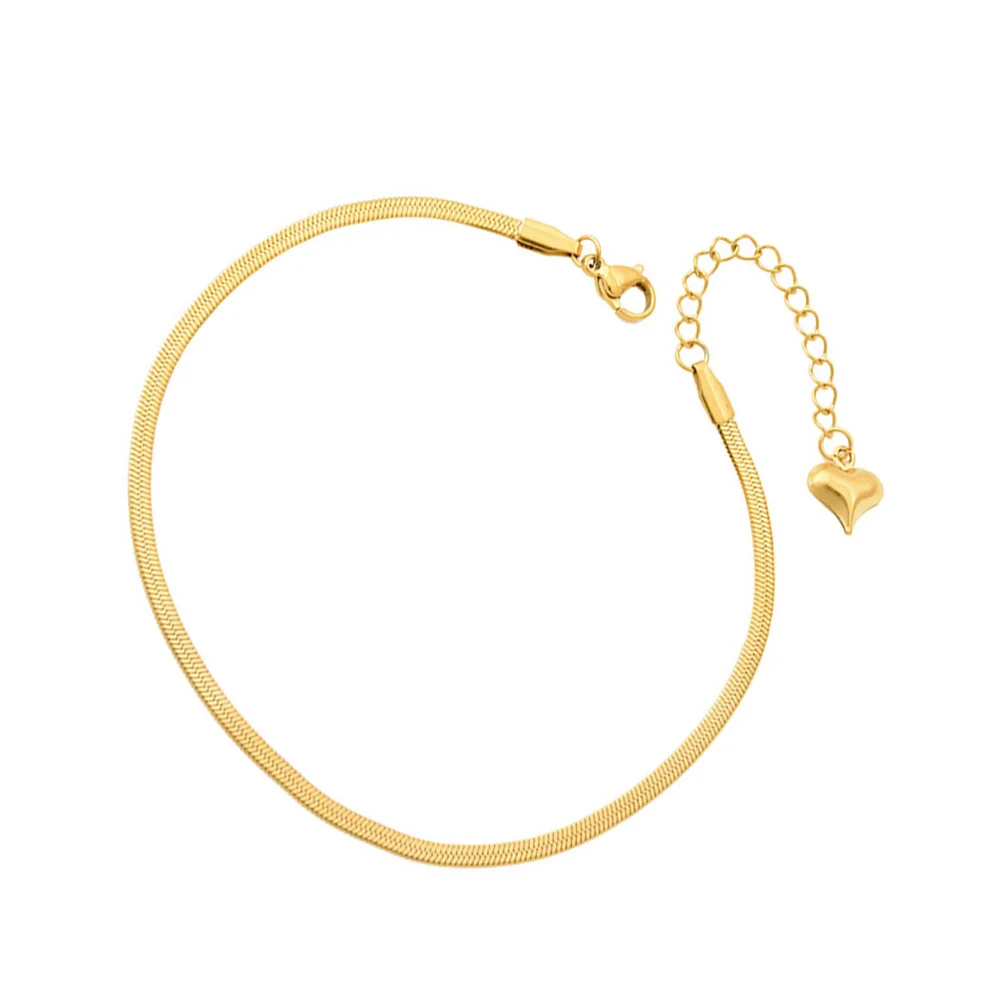 

1Pcs Beach Anklet Snake Shape Foot Chain Pendant Golden Creative DIY Women Ankle Bracelet Fashion Jewelry Anklet