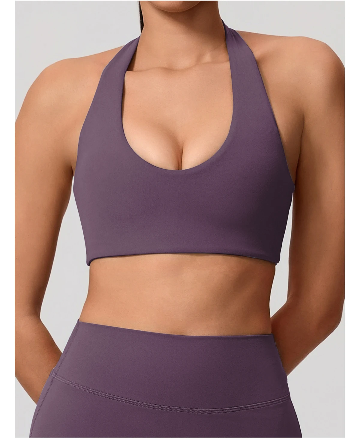Hearuisavy Gym-Unterwäsche für Damen, Sport-BH, Push-Up-BH für Pilates und Yoga, sportliches Fitness-Top, atmungsaktives, rückenfreies Workout-Top – Detail 19