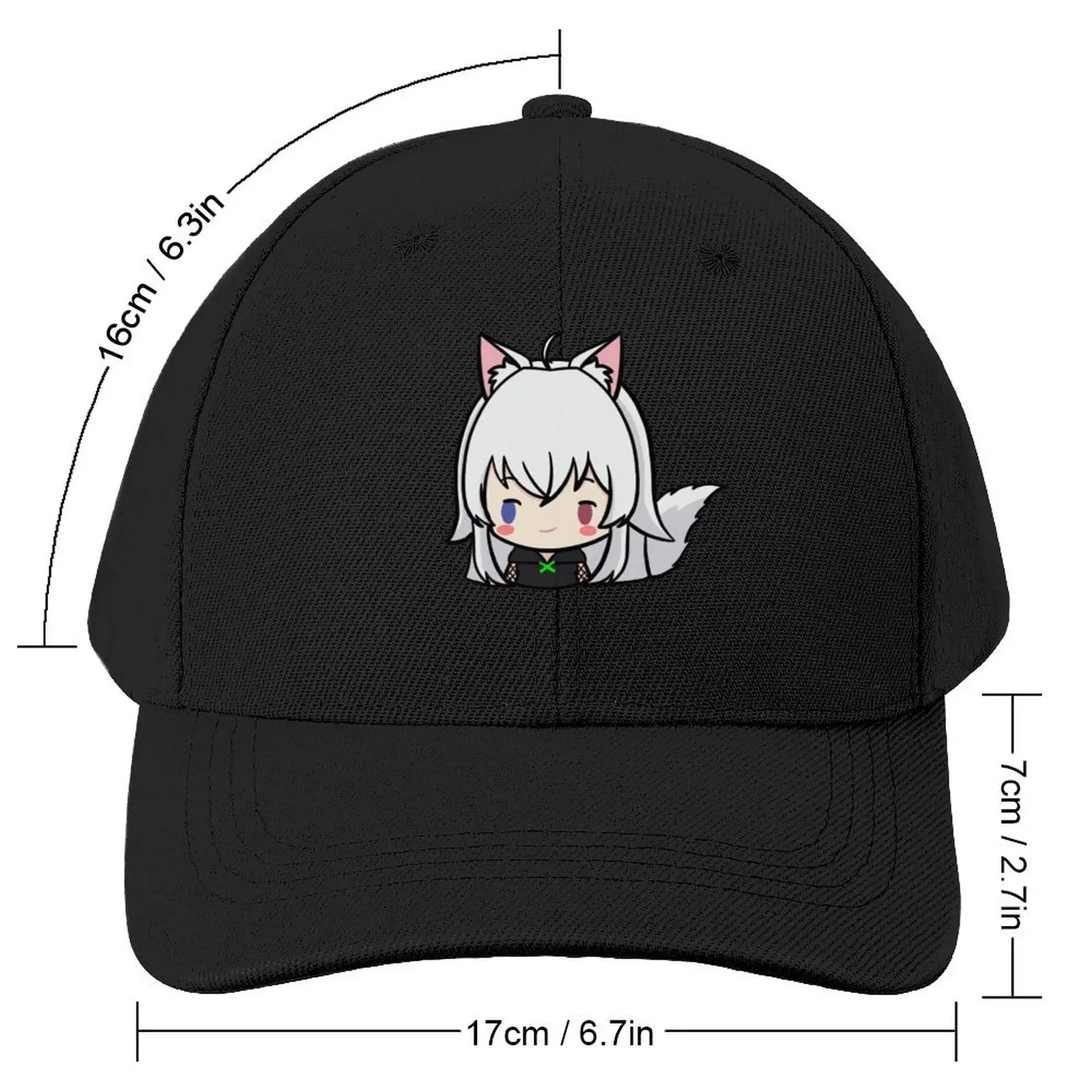 Blanc Kagerou Smug Baseball Cap Hat Man For The Sun Luxury Brand cute Golf Wear Men Women's