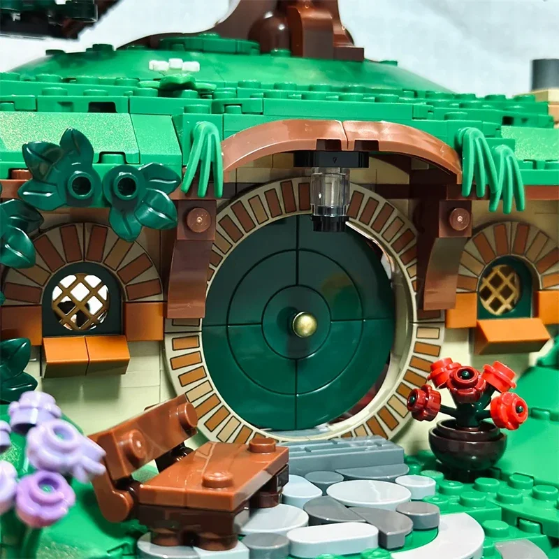 クリエイティブ ロード・オブ・ザ・リング シャイア ビルディングブロック シャイアホール 建築フィルム記念品セット 組み立てブロックおもちゃ ギフト 子供向け