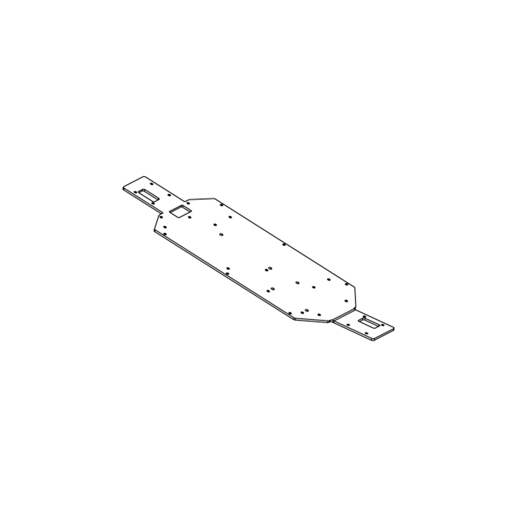 

Алюминиевая нижняя пластина N517B-M07088