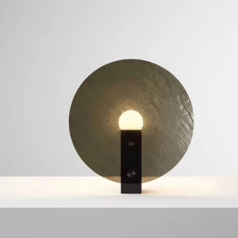 Postmodern Minimalist Glass LED Floor Lamp Design Personalized Living Room Study Bedroom Bedside Artistic Decoration Table Light