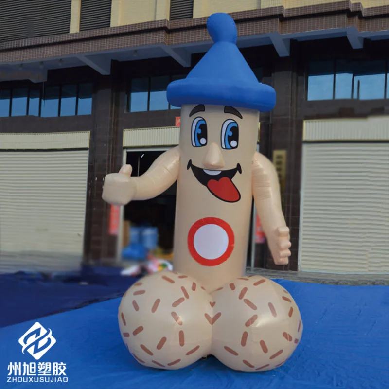 

Надувные мультяшные куклы, используемые для рекламы и продвижения в розничных магазинах на открытом воздухе, с прикрепленным вентилятором.