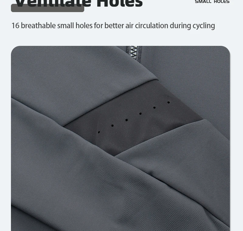 YKYWBIKE 10-20 ° C Herren Pro Radsport Langarm-Jacken 30% Rabatt Thermo-Fleece Wärmeisolierend Fahrradtrikot Rennrad-Bekleidung – Detail 7