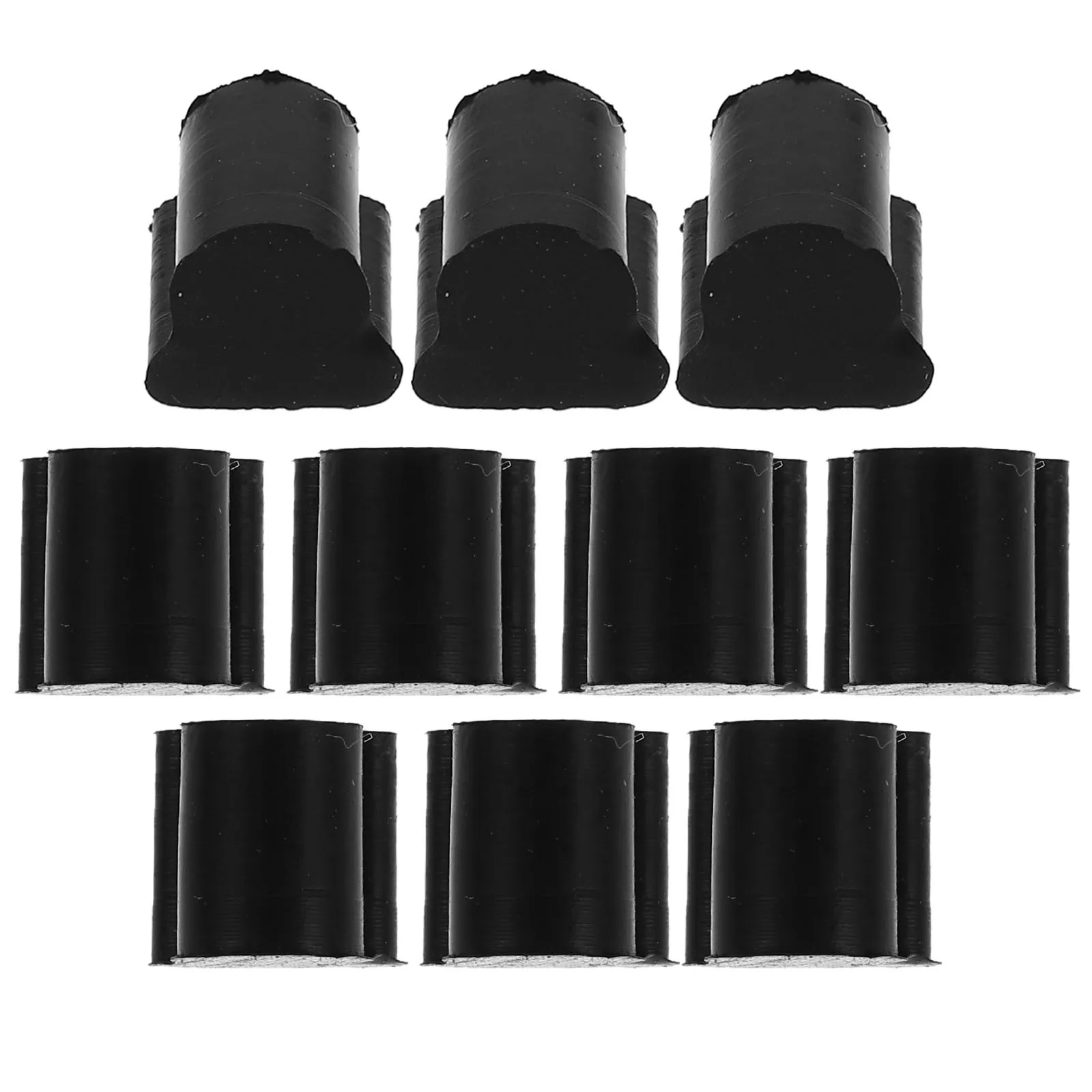

10 pcs French Horn Accessories Durable Rubber Bumper Pads 4mm Valve Euphonium Component Cushion Stopper Protector