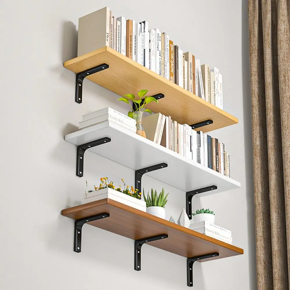 

Металлическая конструкция Металлические складные кронштейны для полок Складной дизайн Треугольная форма Настенный кронштейн Настенный монтаж