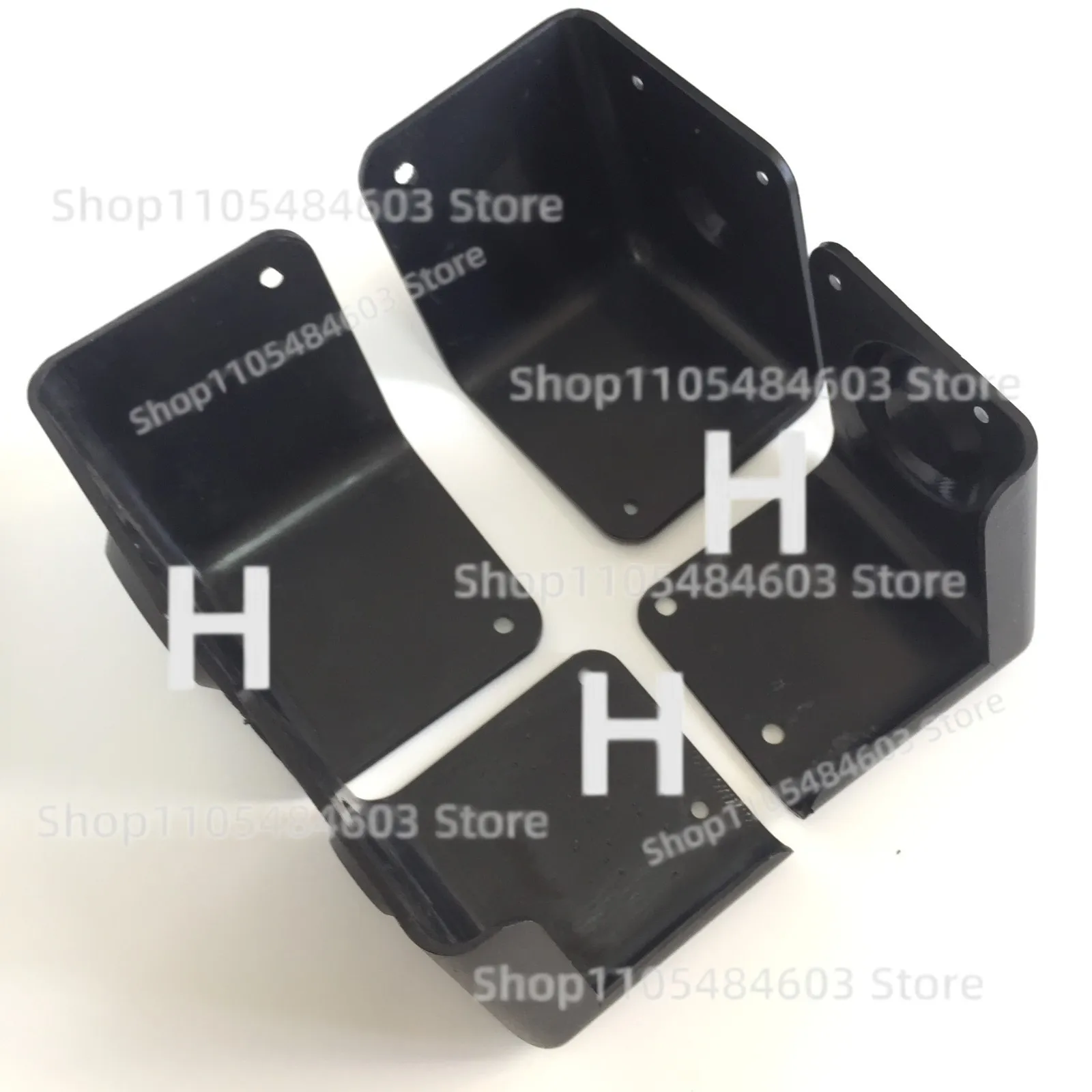 LKGJ Set/4 Plastic Tapered Speaker Box Corners For JBL MR838 MR818 MR826 Cabinet Blk