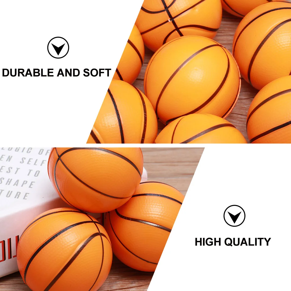 Foamed Basketball Stress Balls Kids Stress Balls Toys Mini Stress Balls Foam Rubber squeeze Anti Stress Toy Balls Soccer