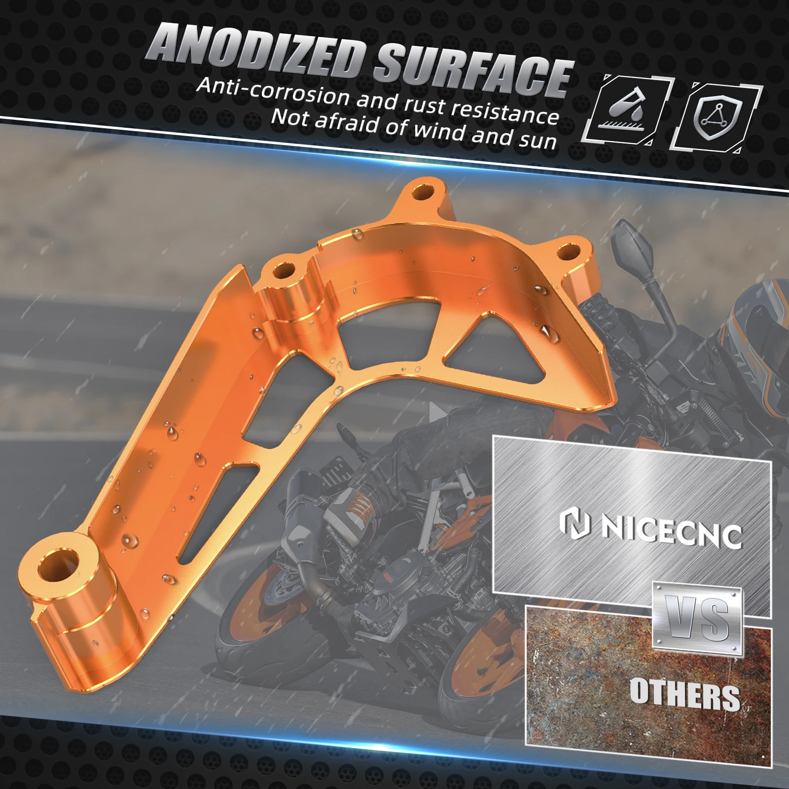 Voor KTM 390 Duke 2017-2023 Tandwiel Cover Chain Guard Protector Case Saver 390 Duke 390 Adventure 2020 2021 2022 2023 2024