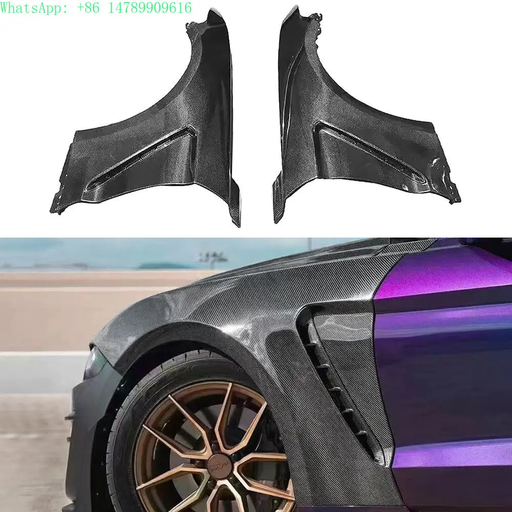 Complete OEM Facelift Conversion & Custom BuildGT350 Style Carbon Fiber Front Fender For 2018-2023