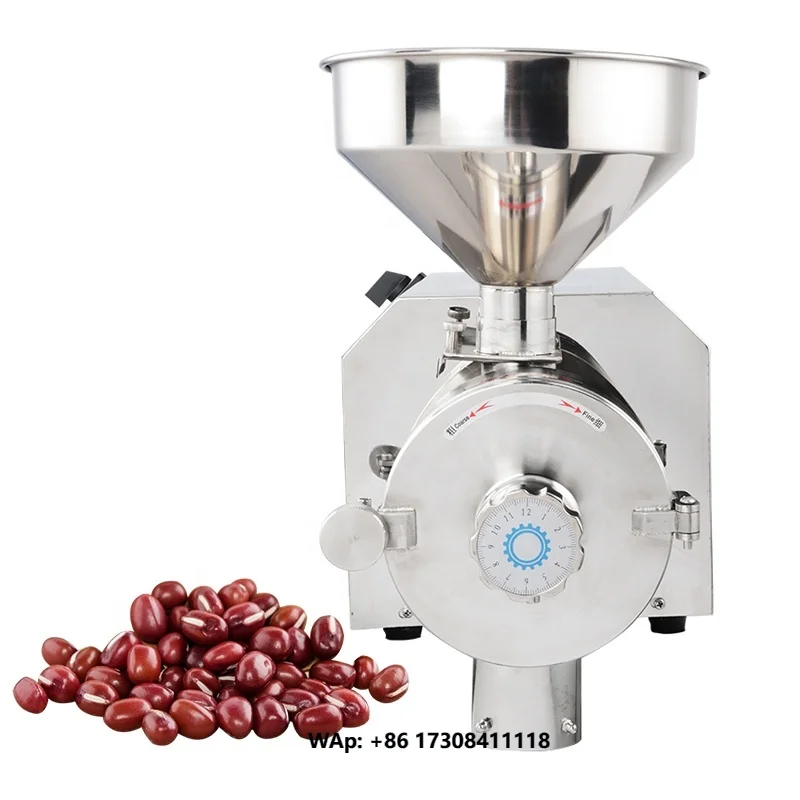 Peanut Walnut Smasher Machine Grain Mill Crusher Grain Crusher Machine Commercial High Power Grain Crusher Grinder