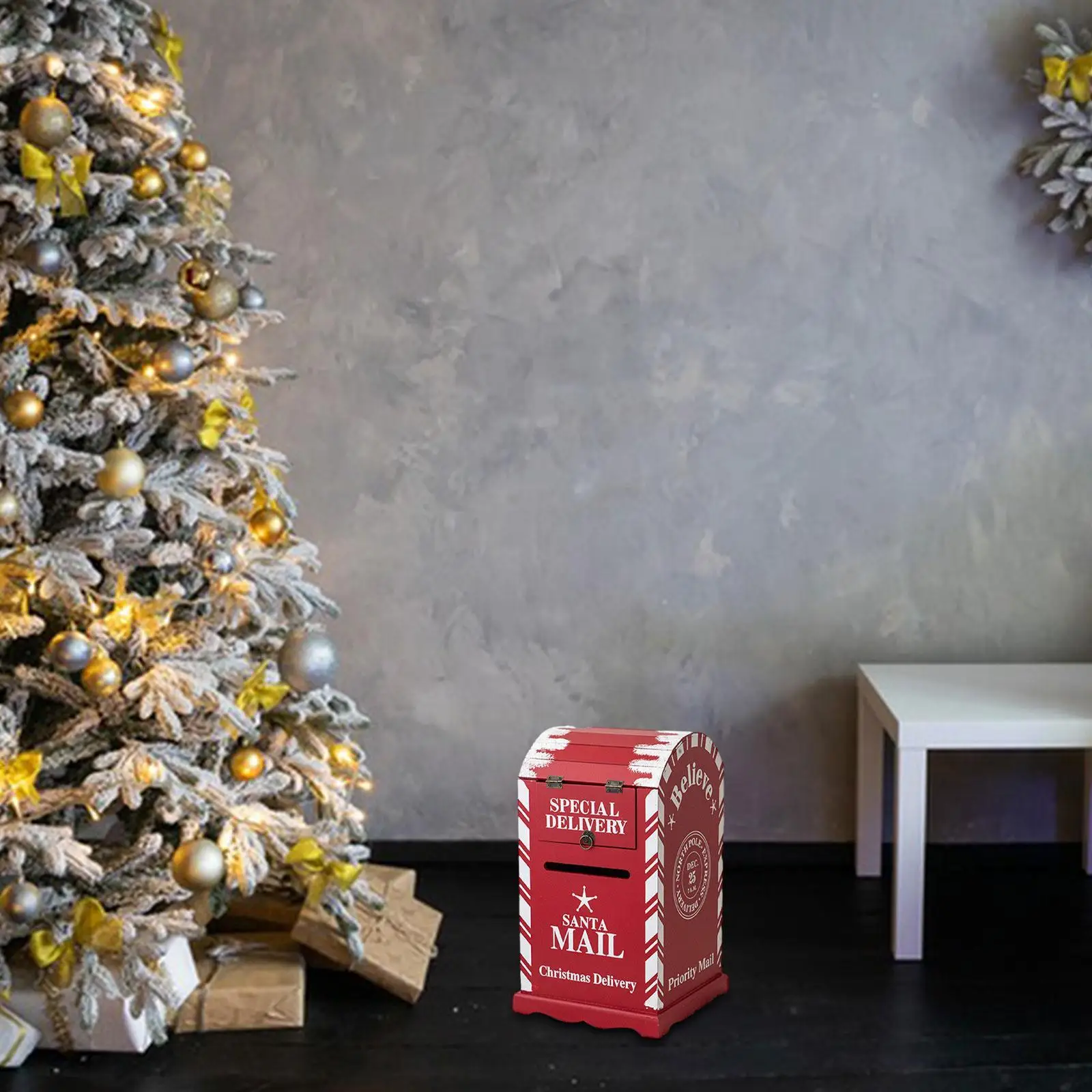 

Рождественская почтовая коробка Рождественское украшение для внутренней и наружной входной двери дома