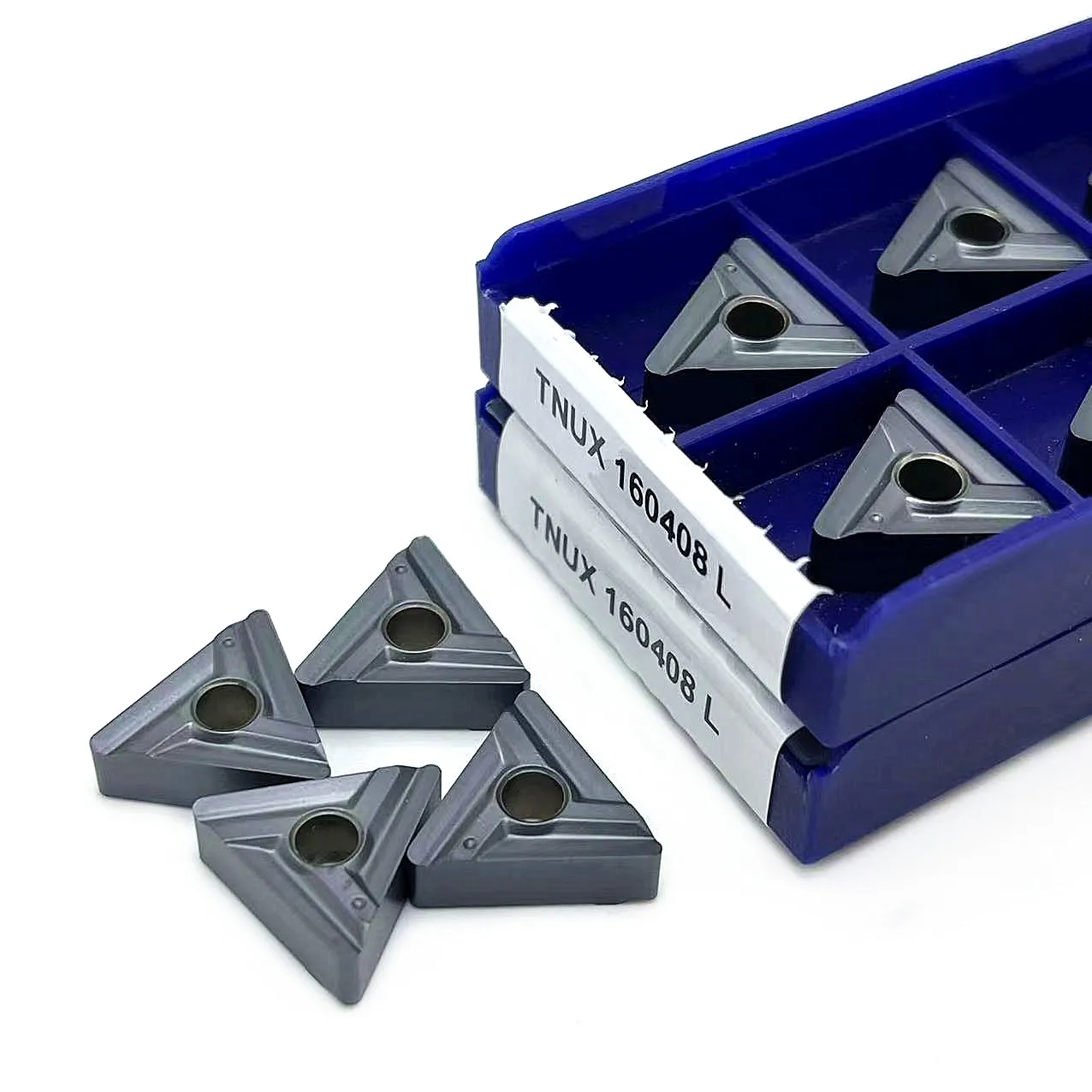 10pcs TNUX160404L NN LT10 Original External Turning Inserts TNUX160408 L 08R Quality Lathe Cutter Hard Alloy Blade Turning Tool
