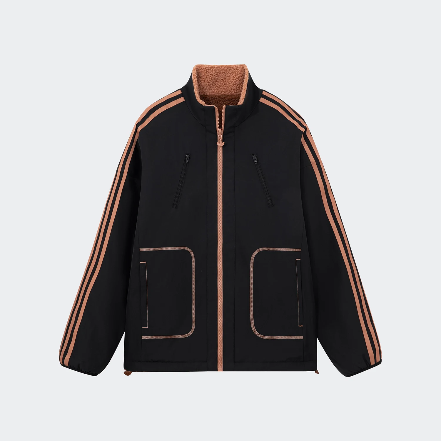 Adidas Genuine Adidas Originals Unisex Lambswool Reversible Jacket IY5387
