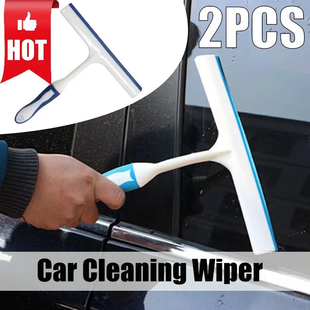 

1/2PCS Car Glass Silicone Wiper High-quality Creative Protable Cars Anti-slip Cleaning Beauty Wiper Auto Wash Tools Accessories