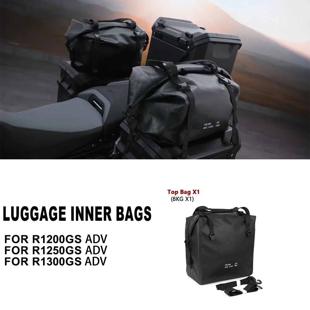 

NEW Waterproof Inner Bags Luggage Liner Bag For BMW R1200GS R1250GS R1300GS GS Adventure 2024 Motorcycle Aluminium Case