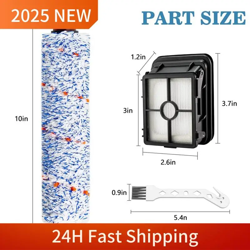 2025 Trend 2X Multifunctionele Rolborstel + Filteronderdelen Voor Bissel Crosswave 1866 1868 1785 2306 Robotstofzuiger