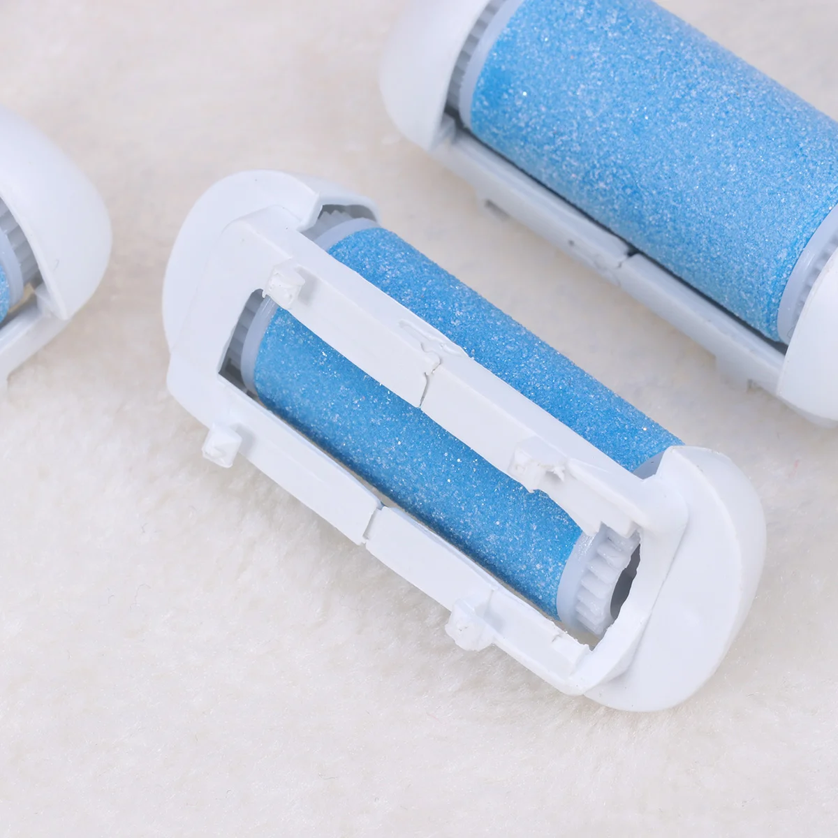 10 pezzi di ricambio per rullo elettrico, dispositivo per molatura del piede smerigliato, accessori per lime per unghie, plastica sicura