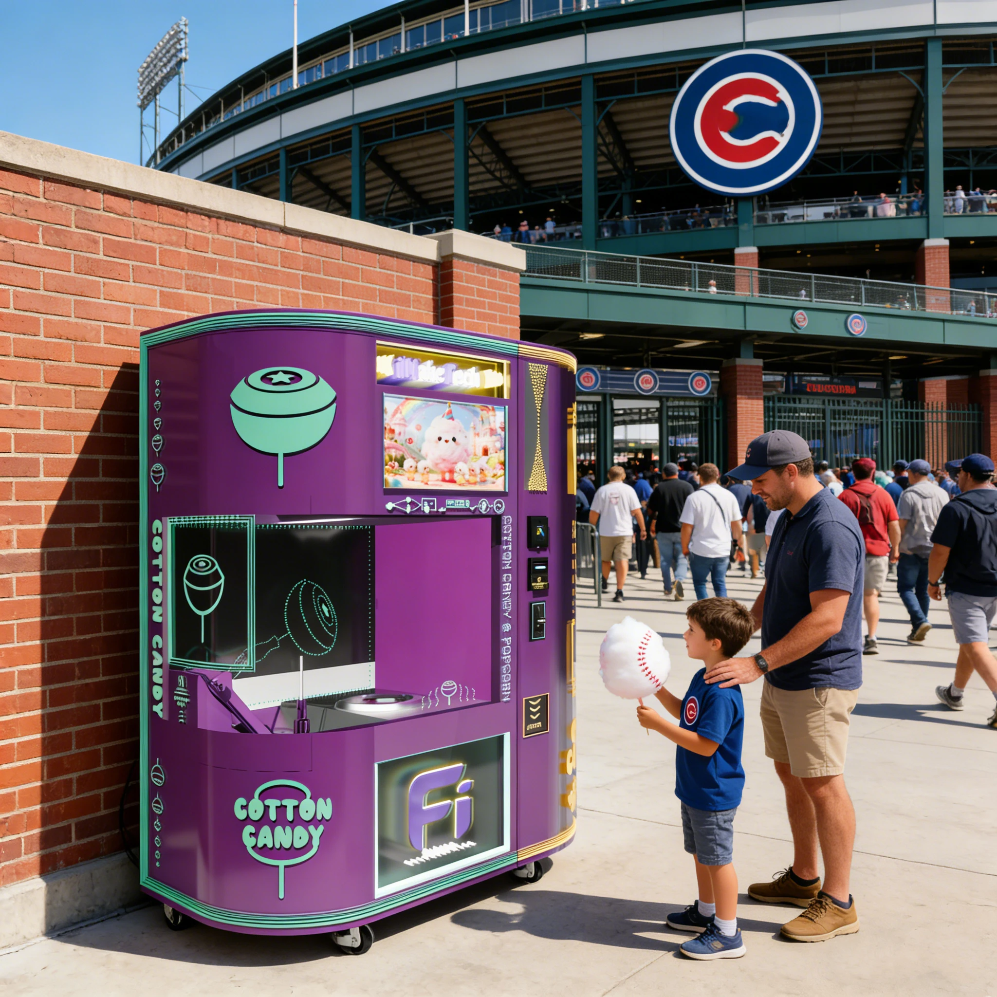 ماكينة بيع الفشار والمارشميلو - مراجعة Popcorn Vending Machine وسعره
