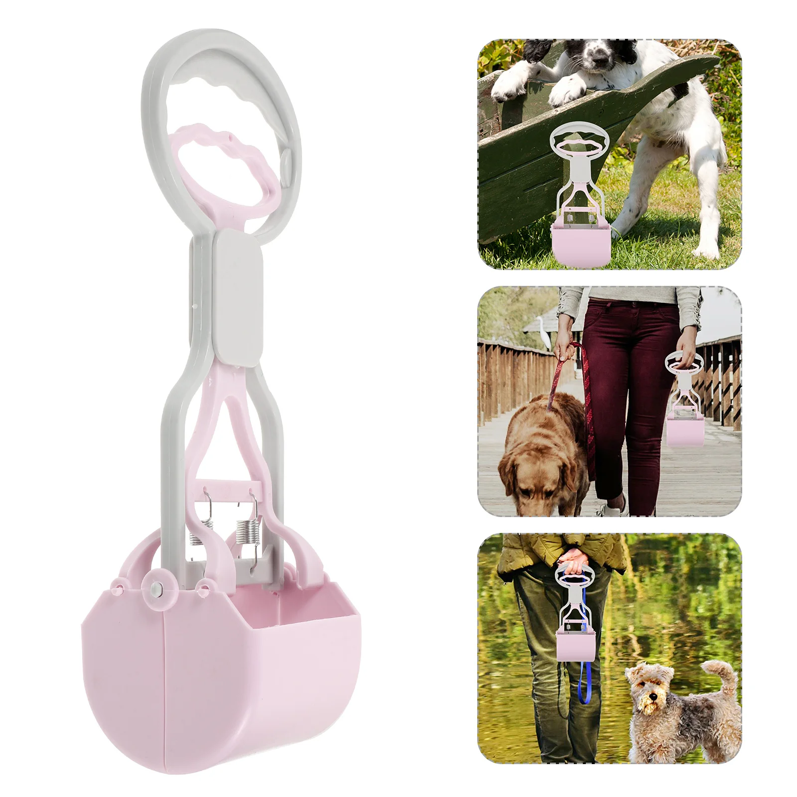 

Comfortable Grip Dog Pooper Scooper Efficient Cleanup Tool Wear-Resistant Poop Picker for Daily Use Practical Design