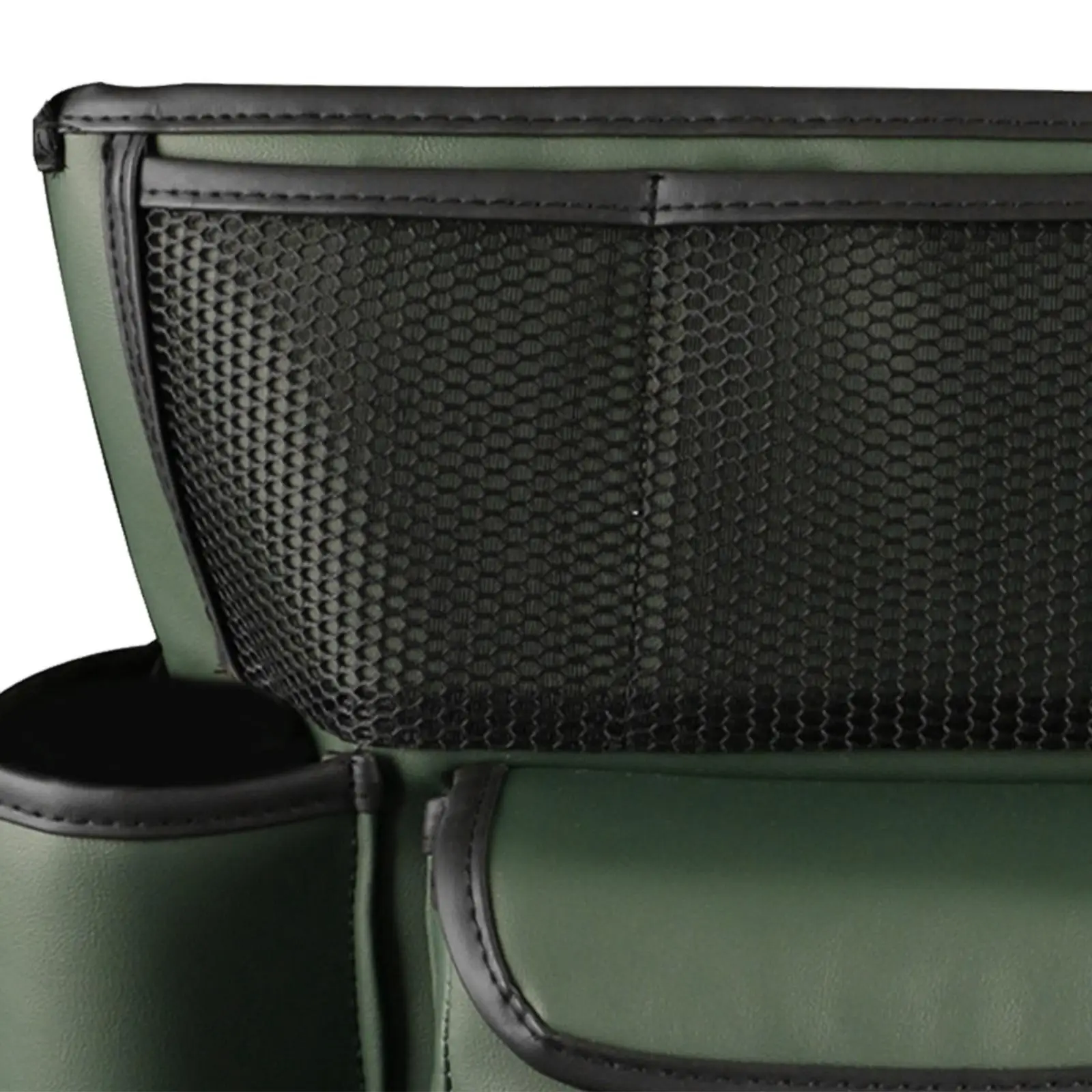 Organizador de almacenamiento entre asientos para consolas automotrices Barrera de perro niño