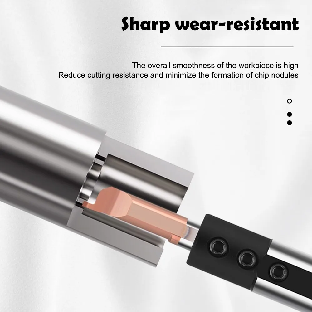 SHAZAM MFR Small Diameter End Face Boring Tools Tungsten Steel Carbide CNC Machine Seismic Resistant Inner Boring Hole Tool
