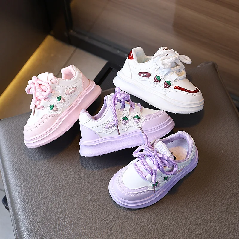 

Весна 2026: Новые удобные легкие детские туфли для девочек, стильные универсальные кеды с резиновой подошвой и дышащей кожей