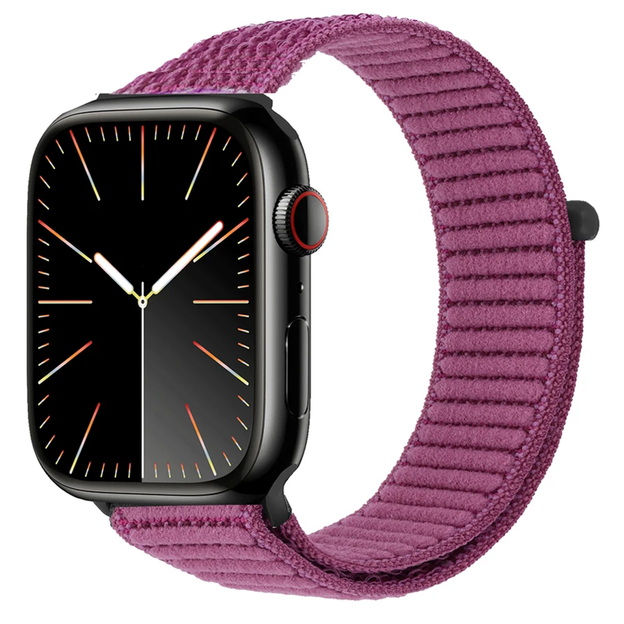 Nylon bandje voor Apple Watch Ultra 2 3 horlogeband 45mm 49mm 42mm 46mm 44mm 41mm 40mm armband Iwatch serie 11 9 8 7 6 SE 10