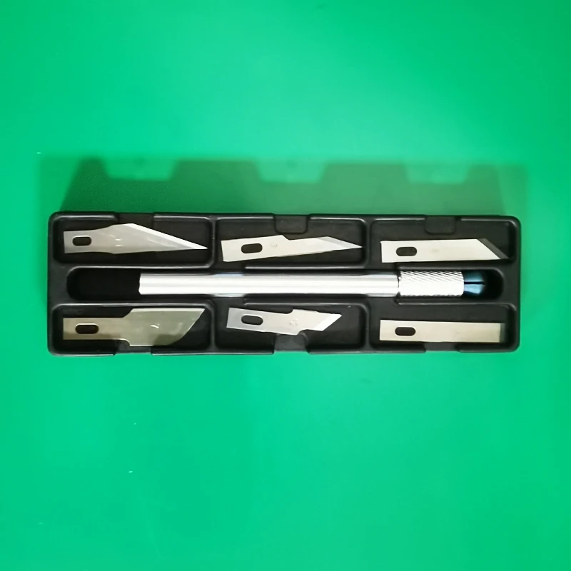 Hot Selling 7 Pieces Set Engraving Knife DIY Repair Cutting Stationery Tools for CNC Router Machine Milling Cutter