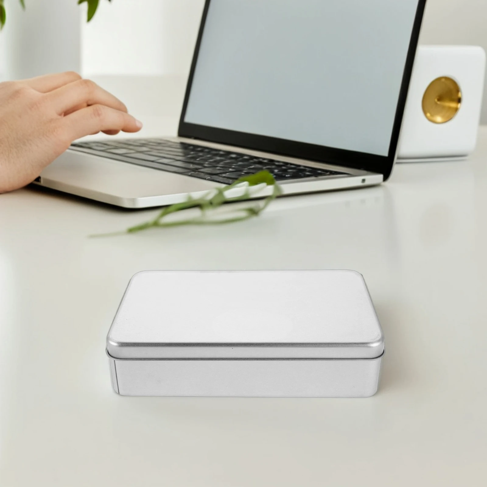 

3 pcs Rectangular Metal Cash Box Multi Purpose Coin Organizer Stamp Storage Container For Travel Home Officemoney Saving Box