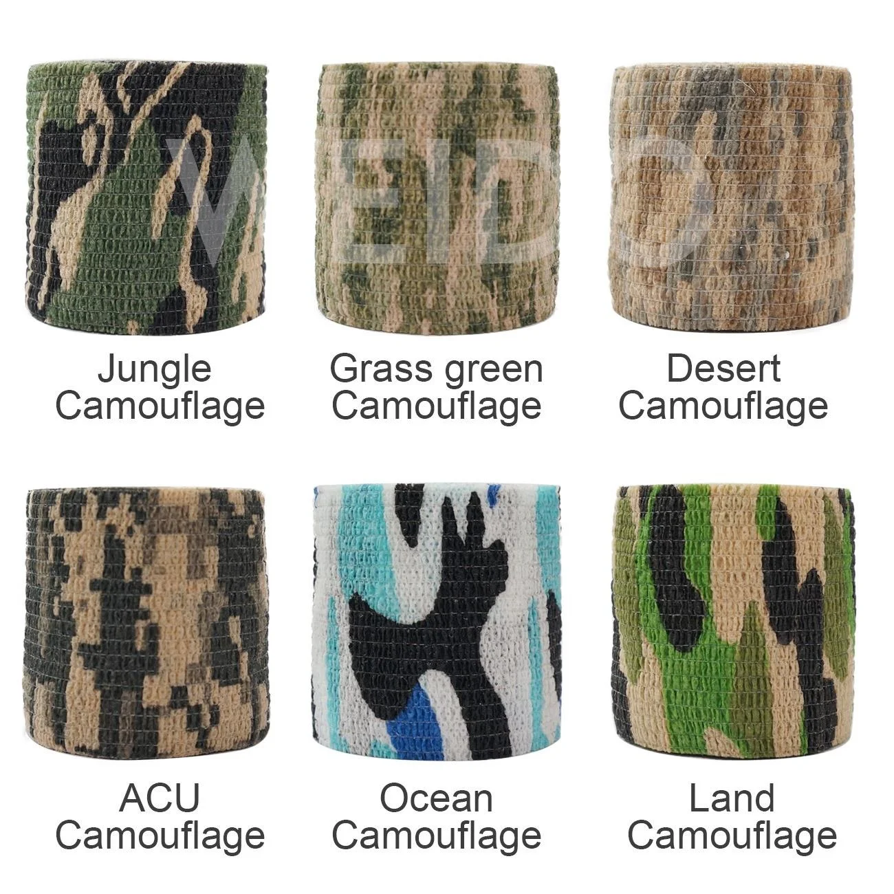 Stealth Wrap Self-Adherent Bandage - Waterproof Camo Tape for Hunting, Finger/Ankle Support & Medical First Aid