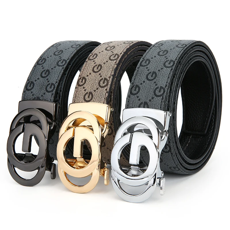 Top genuine leather and cowhide material men's belt fashion casual luxury brand men's belt jeans versatile design belt men