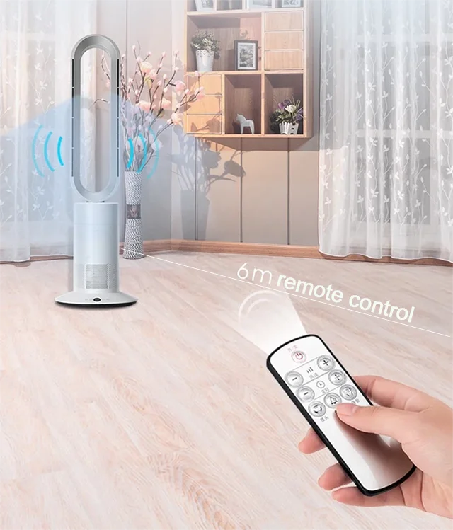 Smart Home TP09 Cool Heat Wind Circulation Air Purifier Bladeless Fan With Remote Control