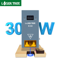 LASER TREE K30 30W Optical Power Laser Module with Air Assist 6 Diodes TTL Blue Light Laser Head for CNC Engraver Cutting Tools