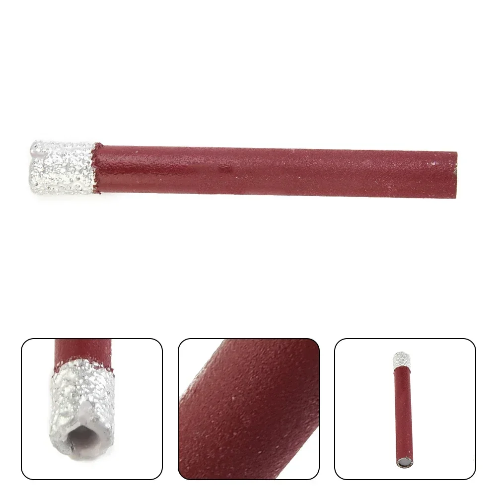 Punte diamantate a secco brasate da 6-14 mm per piastrelle di ceramica, apri fori, granito, marmo, porcellana, gres, sega a tazza, strumenti di perforazione