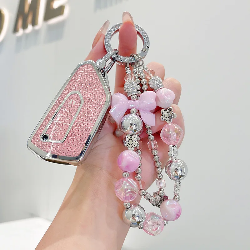 

TPU Car Remote Key Cover Case Holder shell Chain Keyring Fob For Volkswagen VW Golf 8 MK8 Teramont ID.3 ID4X ID6X CROZZ Viloran