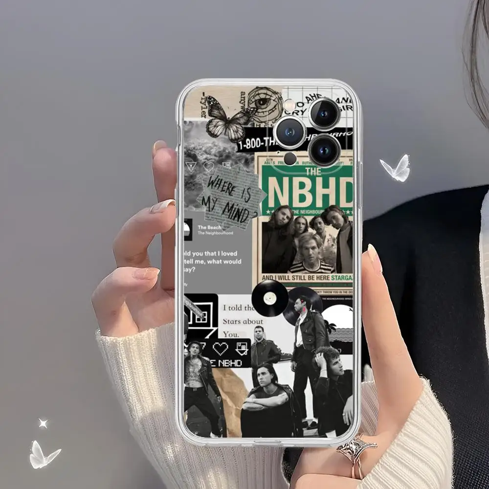 The Neighbourhood NBHD Phone Case For iPhone 15 14 13 12 Mini 11 Pro XS Max X XR SE 6 7 8 Plus Soft Silicone Cover