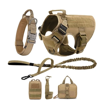 Product Title: Tactical Dog Harness Set 1