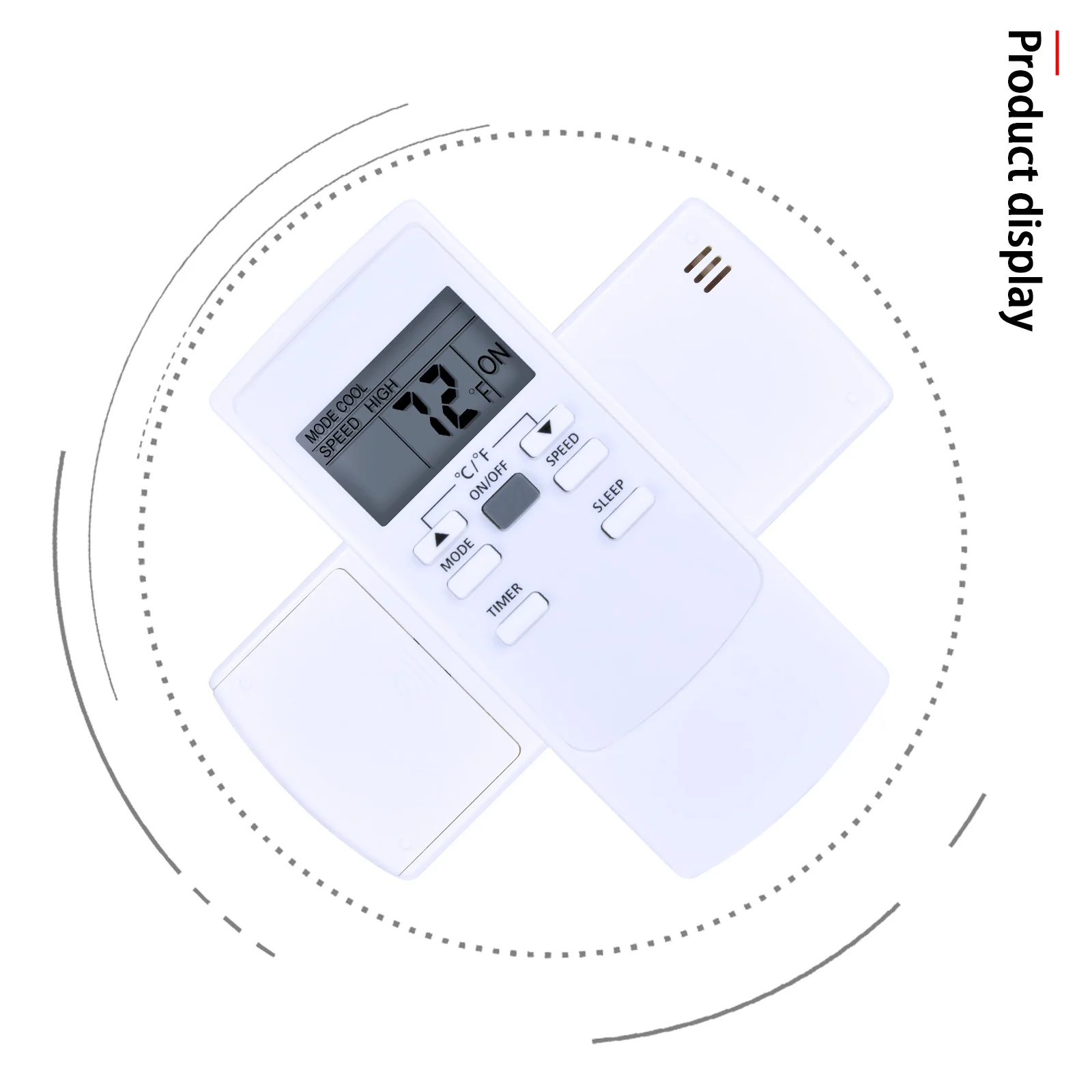 Novo controle remoto YK-H/522E para ar condicionado Honeywell HL Series HL10CESWK