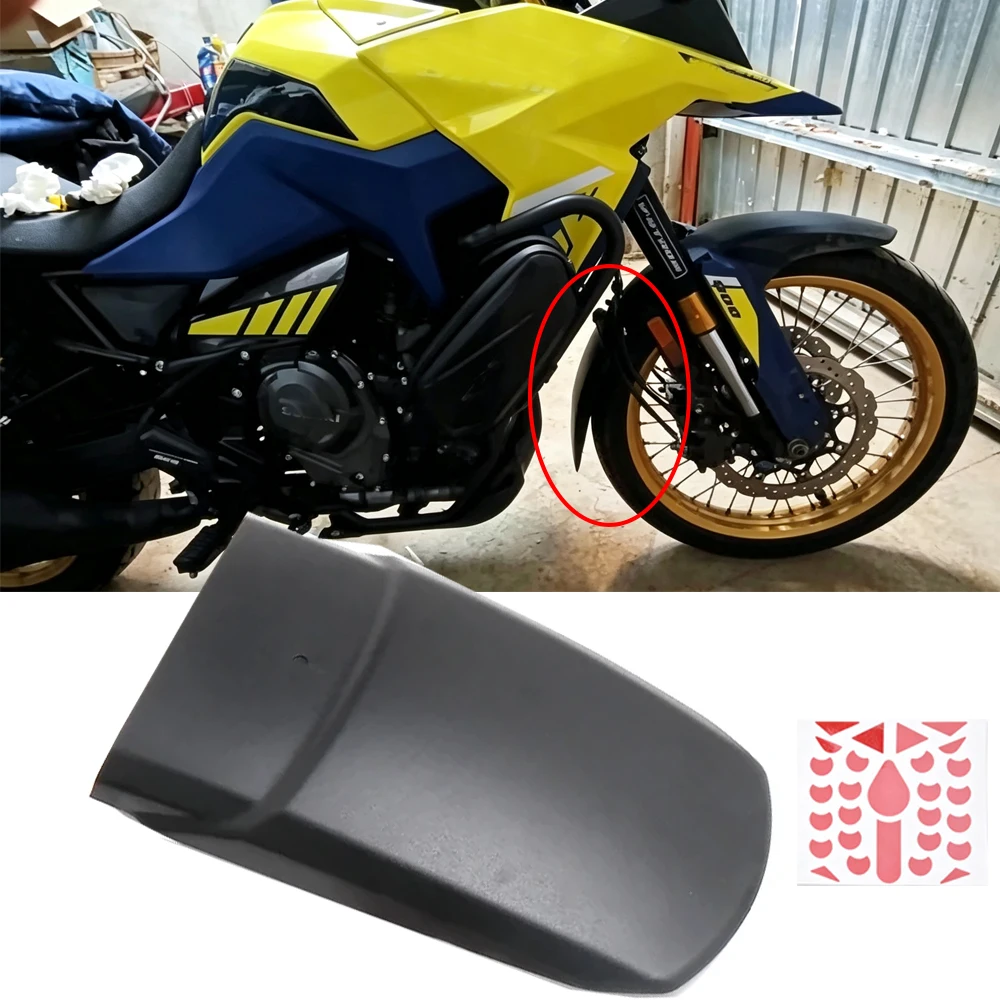 For Suzuki V-Strom 800DE V Strom 2023 2024 Vstrom 800 DE Front Fender Extension Mudguard Splash Guard Motorcycle Accessories New