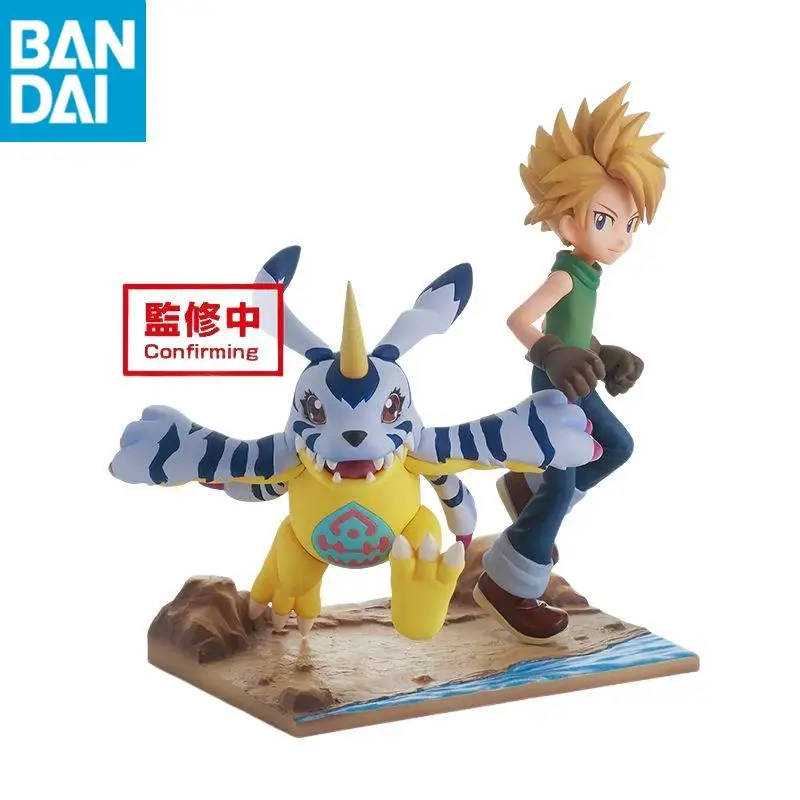 재고 있음 오리지널 반다이 반프레스토 DXF Digimon 이시다 야마토 가부몬 PVC 애니메이션 조립 피규어 모델 컬렉션 장식품 장난감