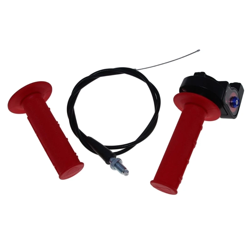 

Upgraded Quick Turn Twists Handlebar Throttle Grip & Cable Motorbike Accessories Drop shipping