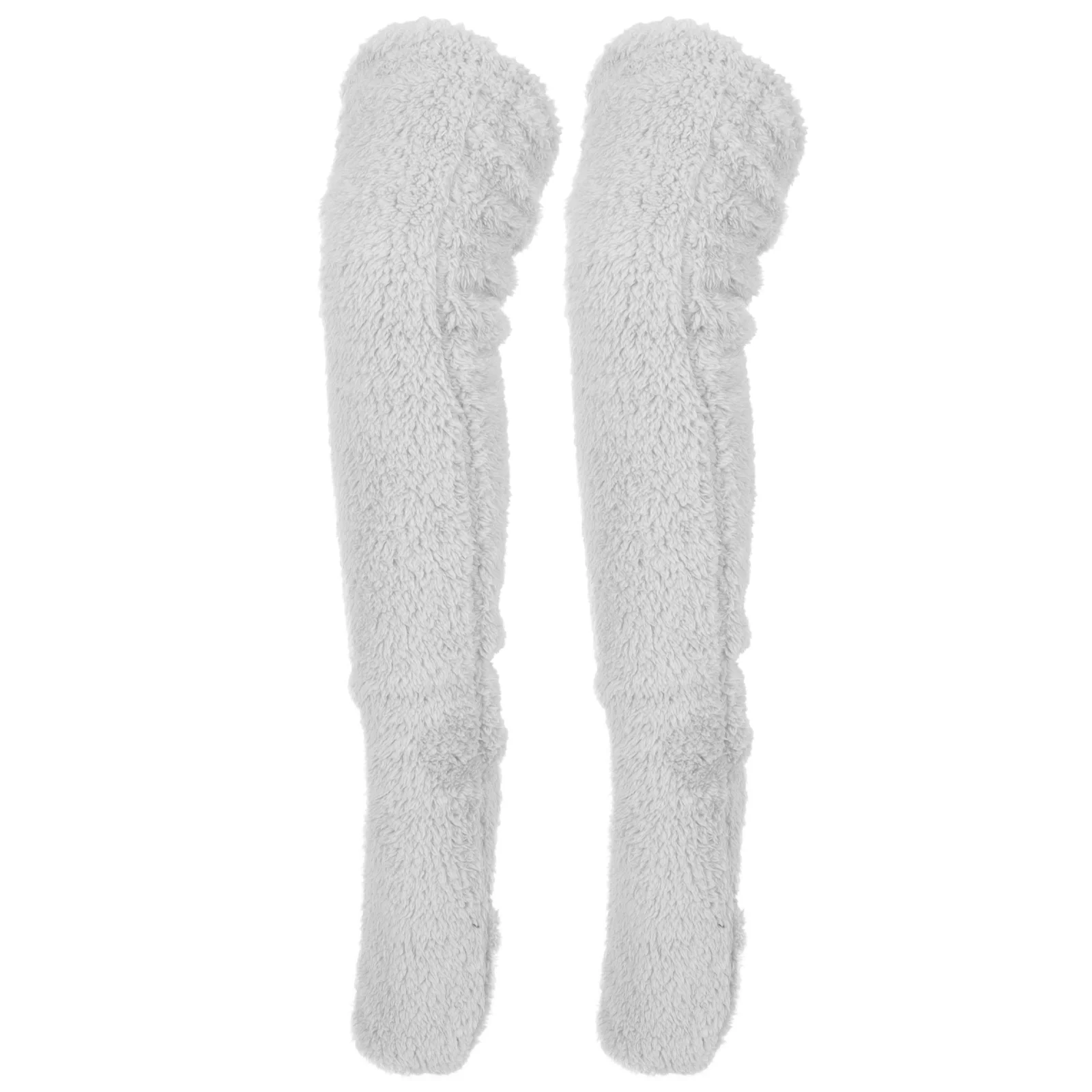 

Sock Slippers Plush Socks Stocking Stuffers' Furry Leg Warmers Sleep Long Tube Women's