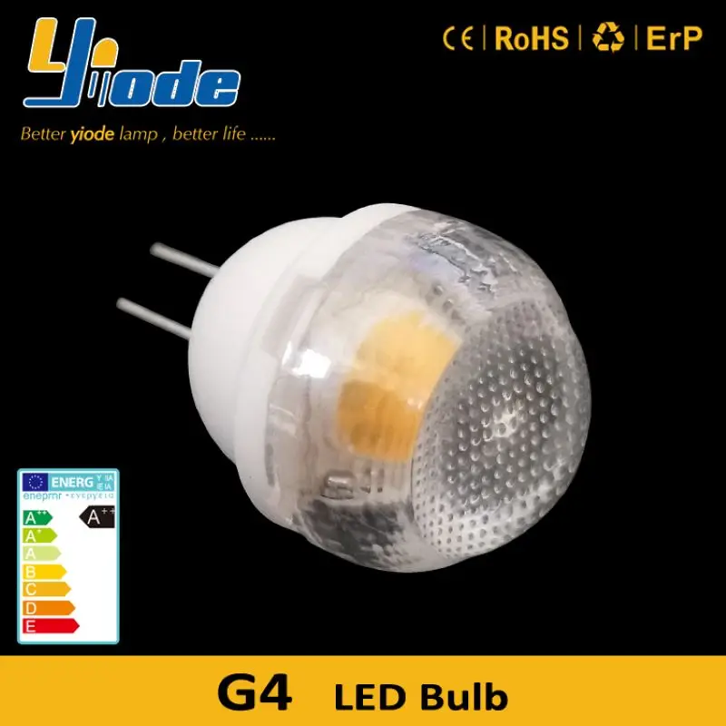 

G4 Mini Led Bulb AC 220V Warm White 2W Energy Saving PC Ceramic Light 360 degrees Replace 20W Halogen Lamp