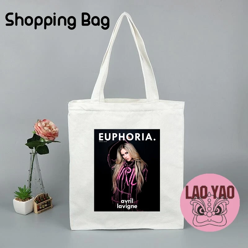 Singer borse estetiche per le donne Avril Ramona borsa da donna stile rosa Tote Shopper Eco Shopping donna panno Carry Canvas Special