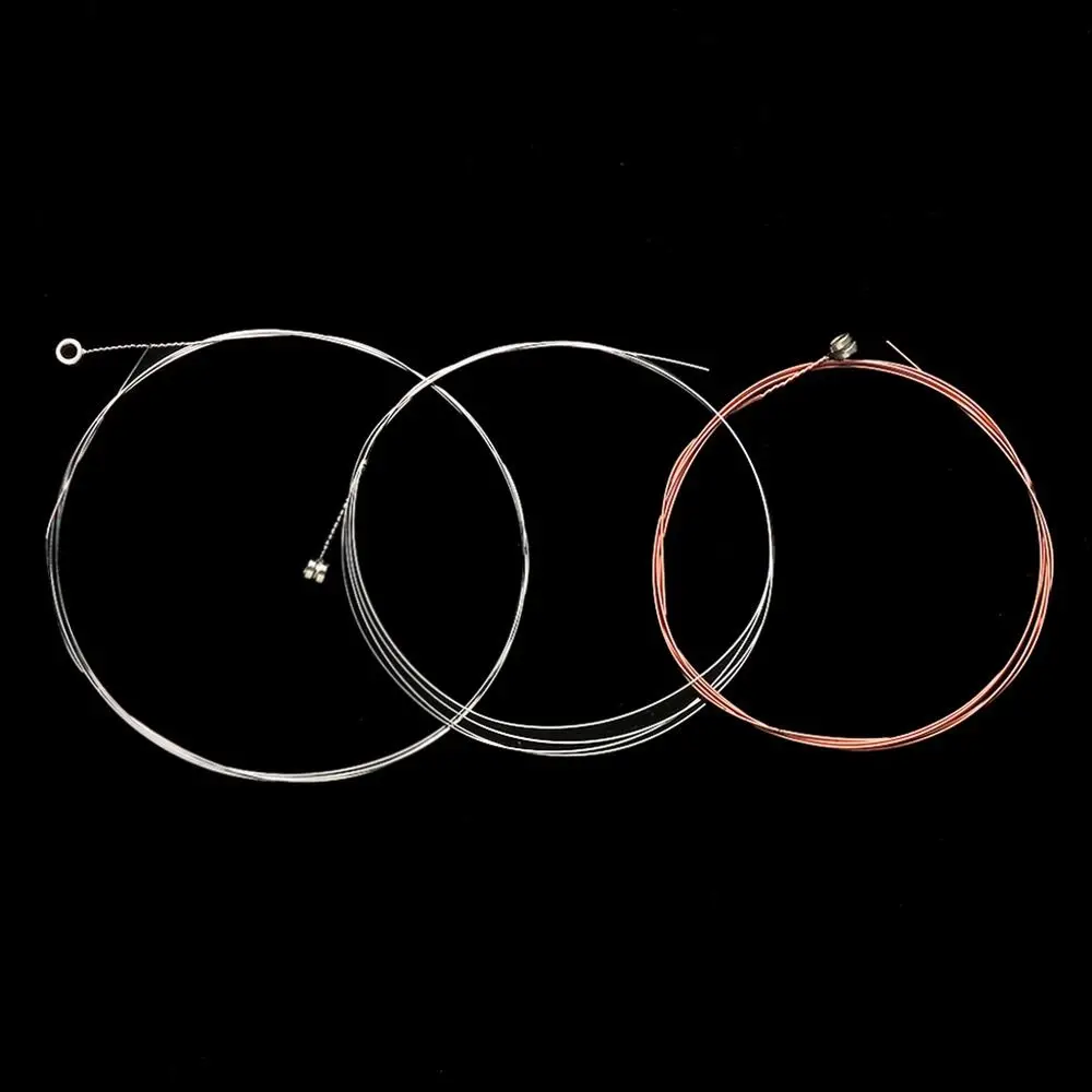 Stainless Steel Copper Classical Acoustic Guitar Strings Bronze Color 3 Styles Folk Guitar Strings