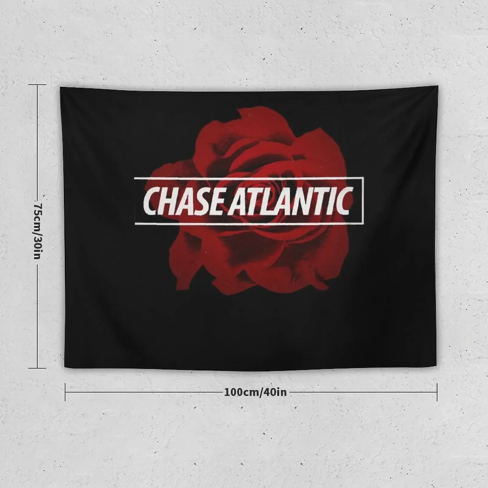 Chase Atlantic Merch Reveal The Secret Chase Atlantic Rose Logo Tapestry Tapete For The Wall Home Decorators Tapestry